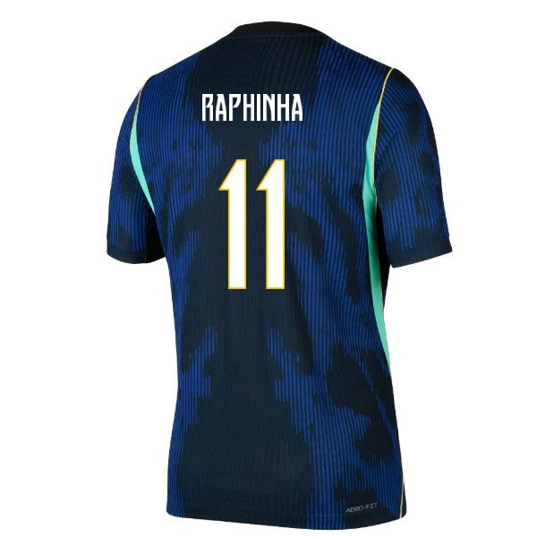 2026-2027 Brazil Match Away Jordan Aero-FIT Authentic Shirt (Raphinha 11)-SoccerKits Hub | Buy Soccer Jerseys Online
